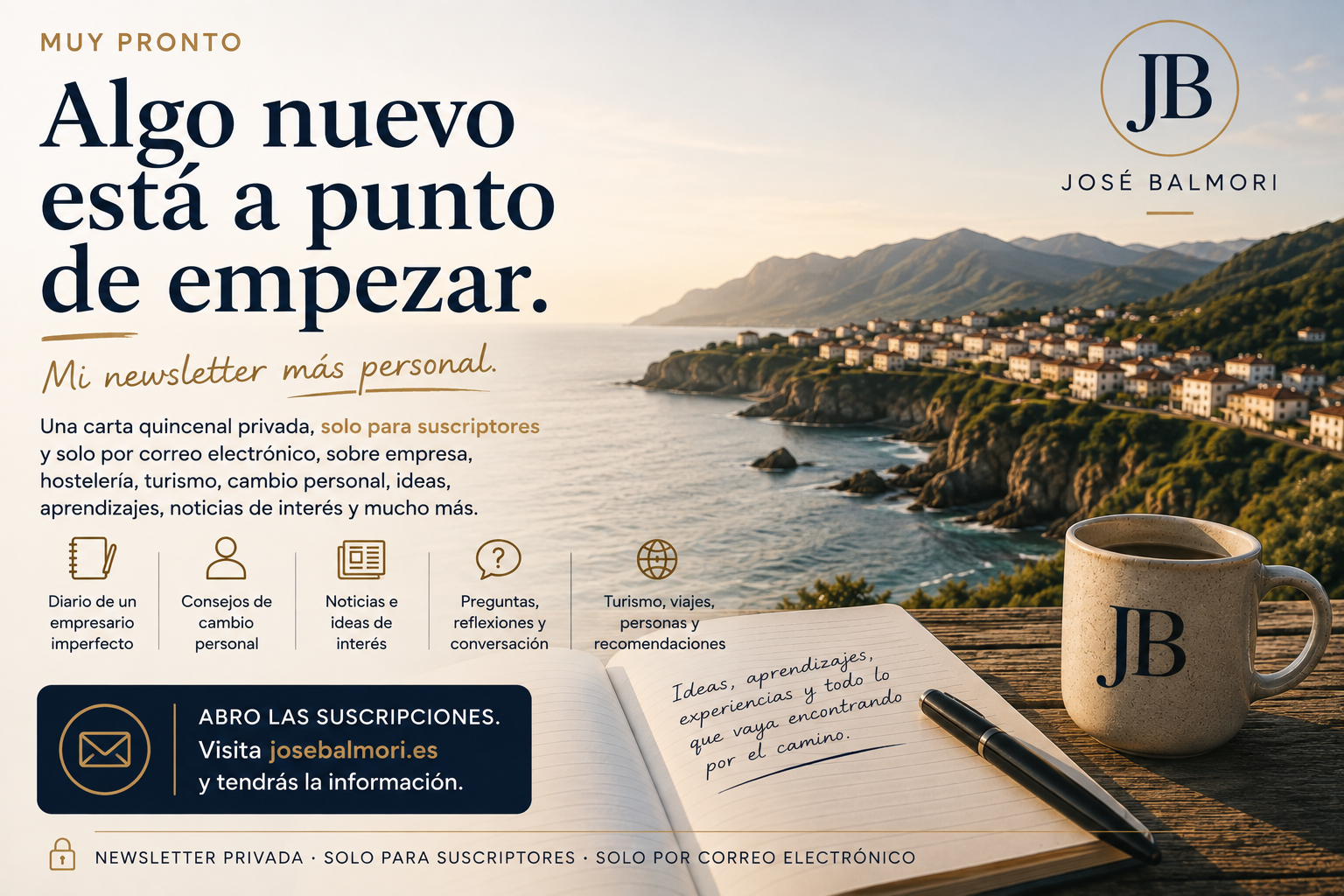 Mi newsletter más personal